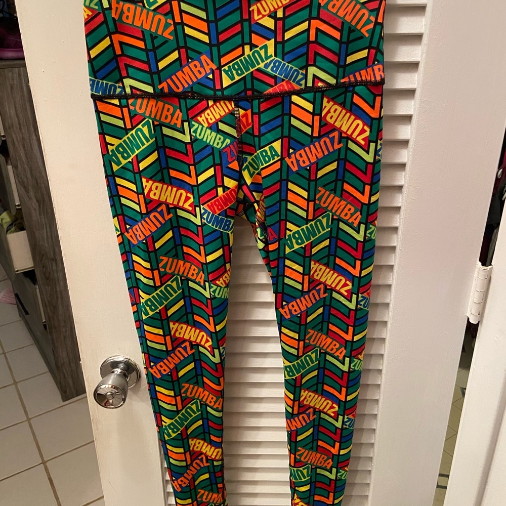 Zumba wear leggings size medium